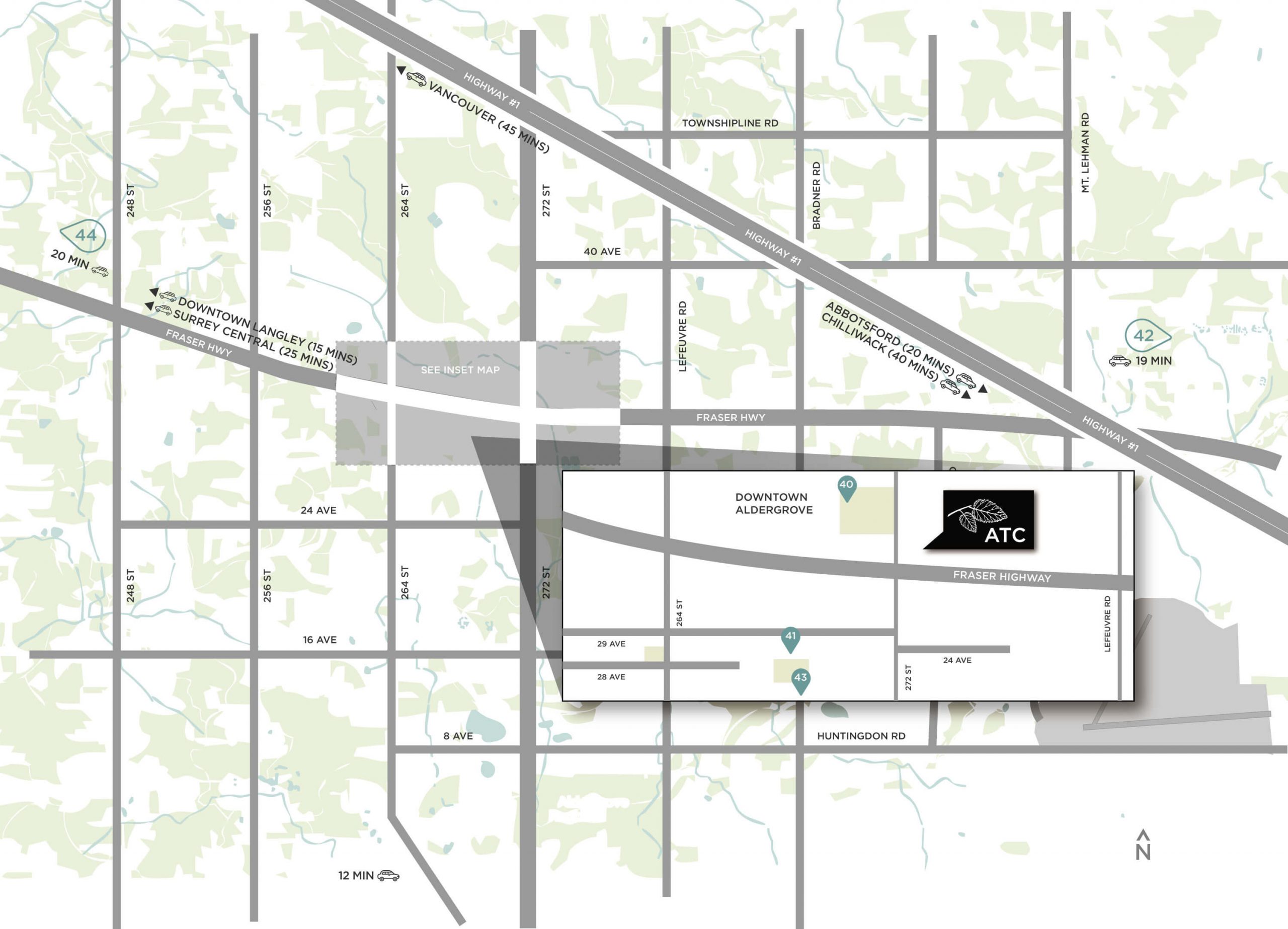 Map of schools